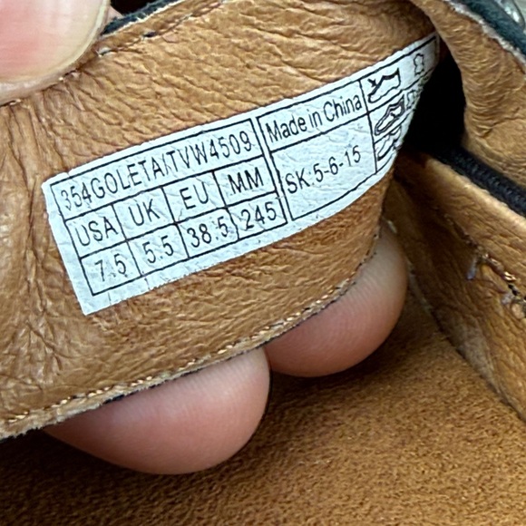 Vionic 354Goleta Women’s Sz 7.5 Black Leather Buckle Strap Mary Jane Loafers - Picture 6 of 12